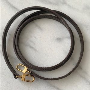 Louis Vuitton Eva ebene  leather strap